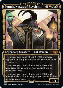 Jetmir, Nexus of Revels (Gilded Foil) [Streets of New Capenna] 377