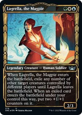Lagrella, the Magpie (Gilded Foil) [Streets of New Capenna] 379