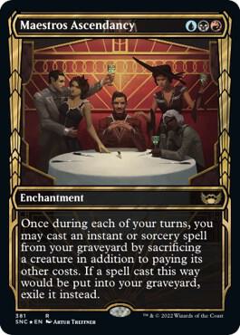 Maestros Ascendancy (Gilded Foil) [Streets of New Capenna] 381