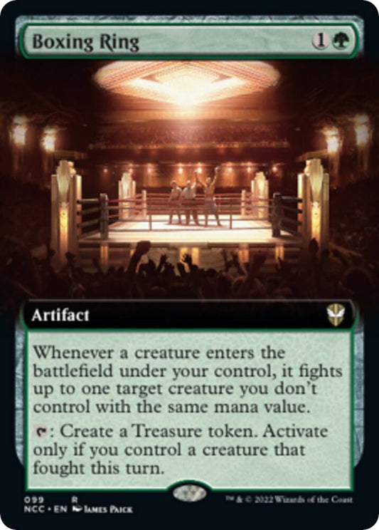 Boxing Ring (Extended Art) [Commander: Streets of New Capenna] 99