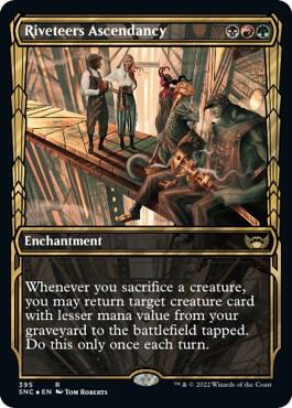 Riveteers Ascendancy (Gilded Foil) [Streets of New Capenna] 395
