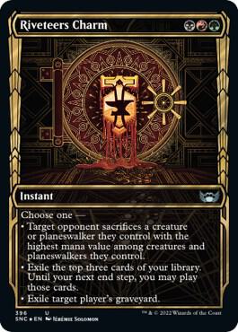 Riveteers Charm (Gilded Foil) [Streets of New Capenna] 396