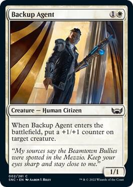 Backup Agent [Streets of New Capenna] 2