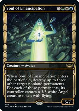 Soul of Emancipation (Gilded Foil) [Streets of New Capenna] 399