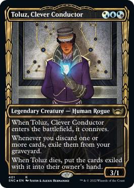 Toluz, Clever Conductor (Gilded Foil) [Streets of New Capenna] 401