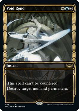 Void Rend (Gilded Foil) [Streets of New Capenna] 403