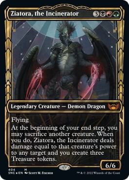 Ziatora, the Incinerator (Gilded Foil) [Streets of New Capenna] 404