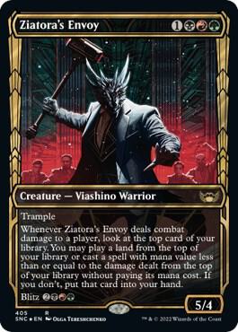 Ziatora's Envoy (Gilded Foil) [Streets of New Capenna] 405