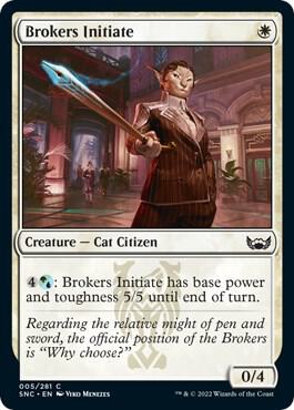 Brokers Initiate [Streets of New Capenna] 5