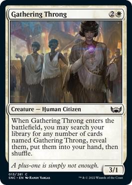 Gathering Throng [Streets of New Capenna] 13