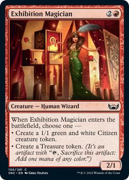 Exhibition Magician [Streets of New Capenna] 106
