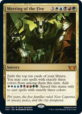 Meeting of the Five [Streets of New Capenna] 202