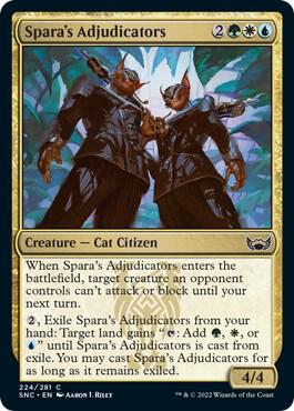 Spara's Adjudicators [Streets of New Capenna] 224