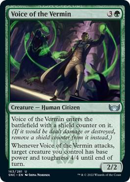 Voice of the Vermin [Streets of New Capenna] 163