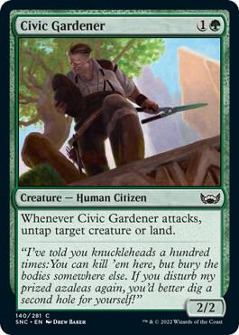Civic Gardener [Streets of New Capenna] 140