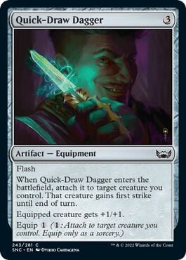 Quick-Draw Dagger [Streets of New Capenna] 243