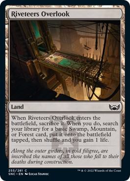 Riveteers Overlook [Streets of New Capenna] 255