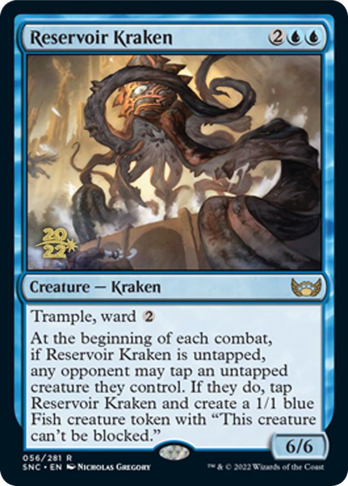 Reservoir Kraken [Prerelease Cards] 56