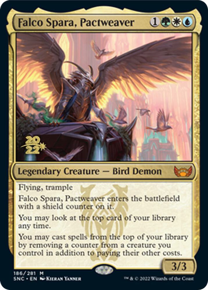 Falco Spara, Pactweaver [Prerelease Cards] 186