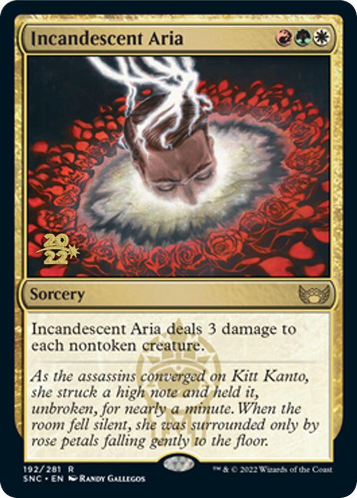 Incandescent Aria [Prerelease Cards] 192