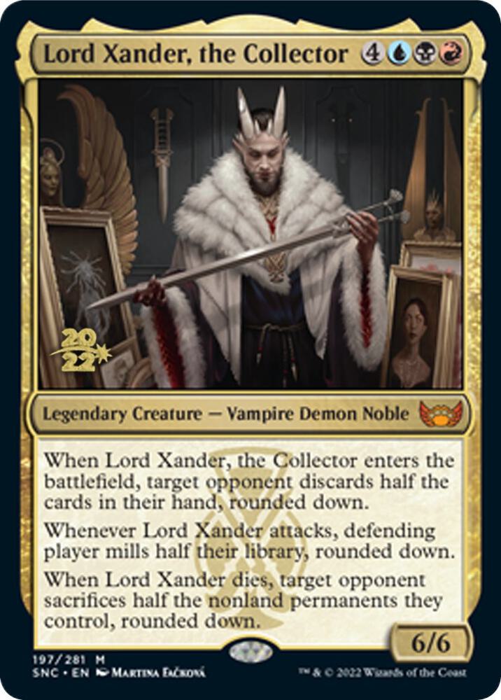 Lord Xander, the Collector [Prerelease Cards] 197