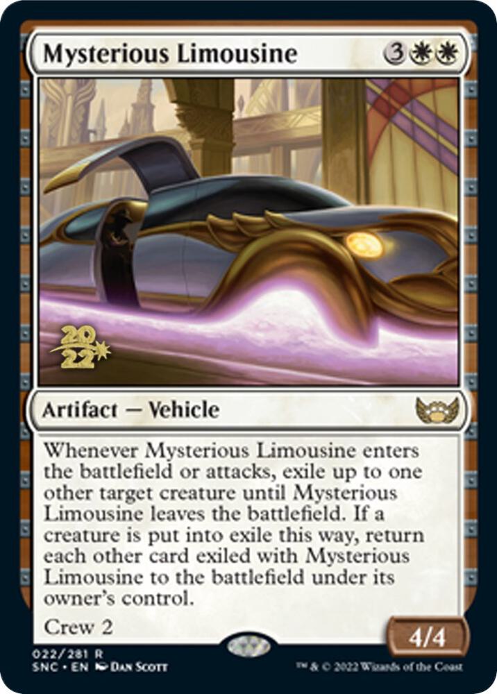 Mysterious Limousine [Prerelease Cards] 22