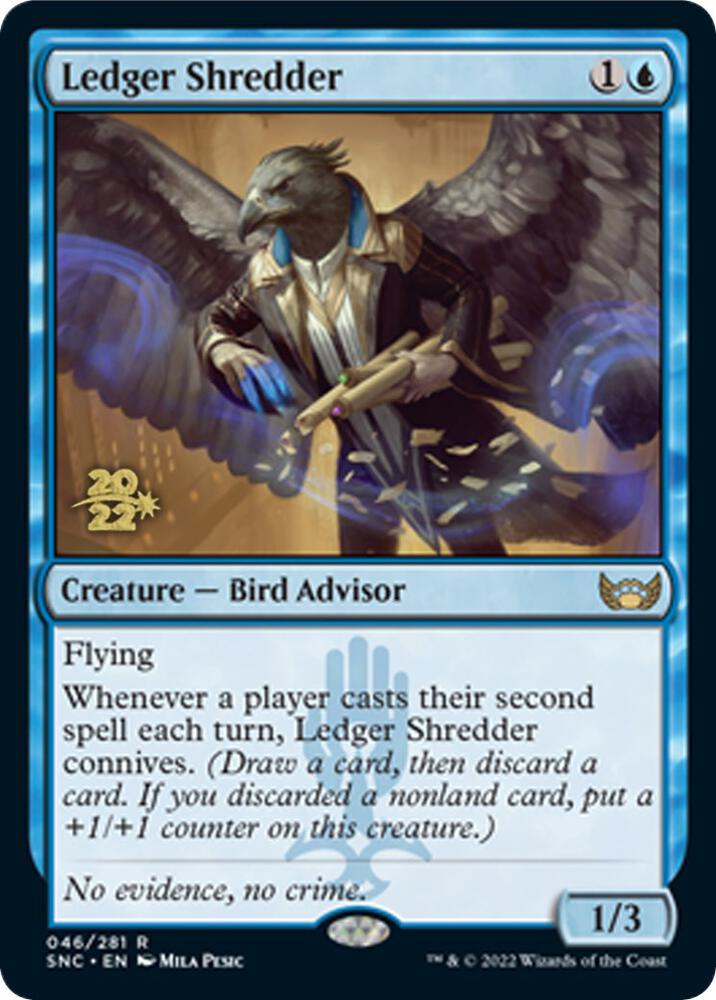 Ledger Shredder [Prerelease Cards] 46