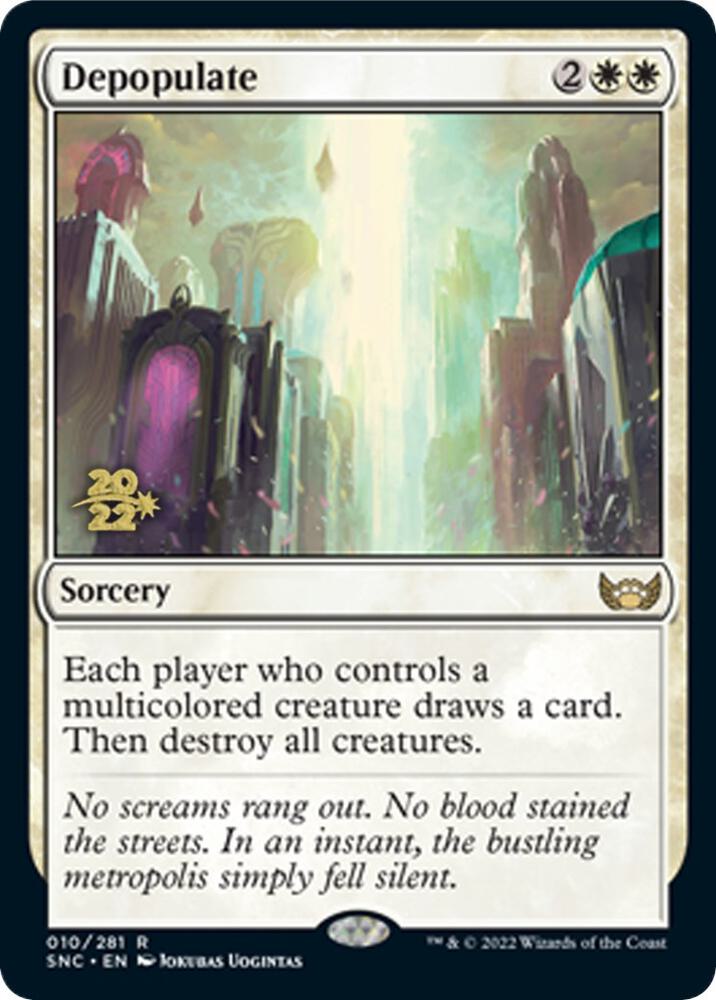 Depopulate [Prerelease Cards] 10