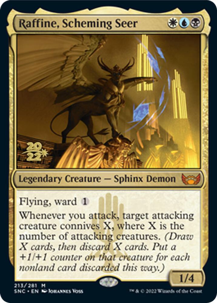 Raffine, Scheming Seer [Prerelease Cards] 213