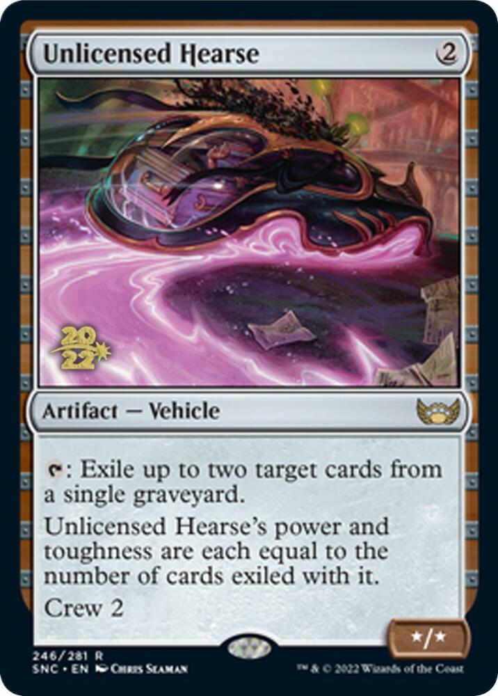 Unlicensed Hearse [Prerelease Cards] 246