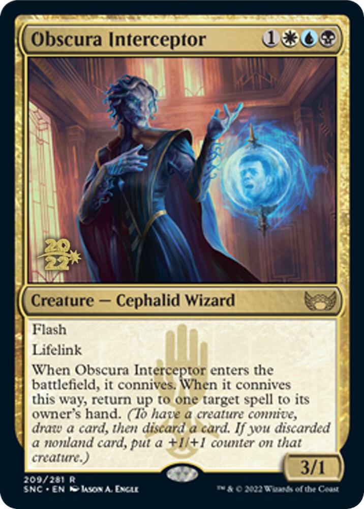 Obscura Interceptor [Prerelease Cards] 209