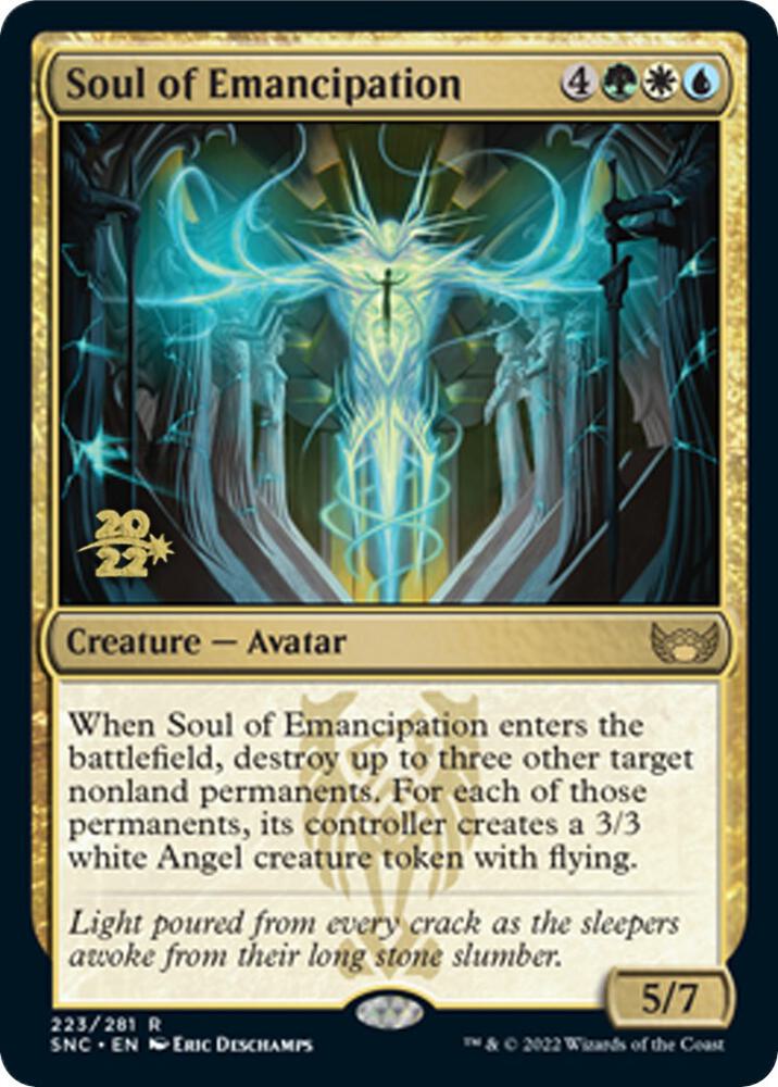 Soul of Emancipation [Prerelease Cards] 223