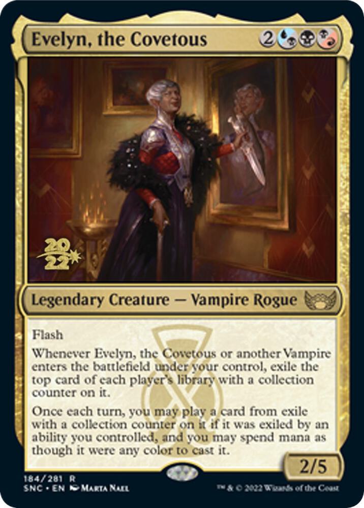 Evelyn, the Covetous [Prerelease Cards] 184