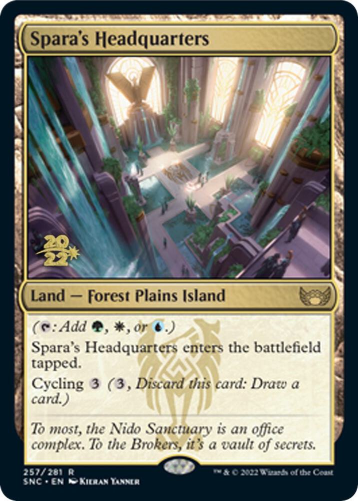 Spara's Headquarters [Prerelease Cards] 257
