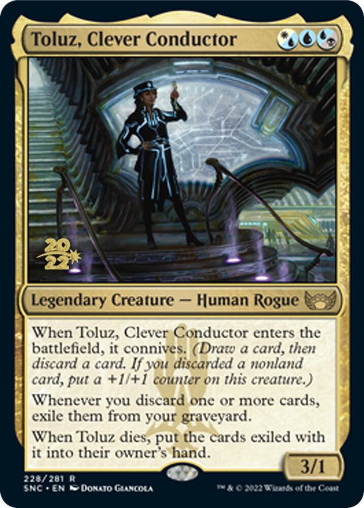 Toluz, Clever Conductor [Prerelease Cards] 228