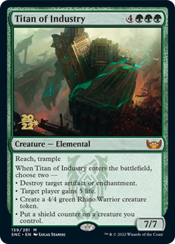 Titan of Industry [Prerelease Cards] 159