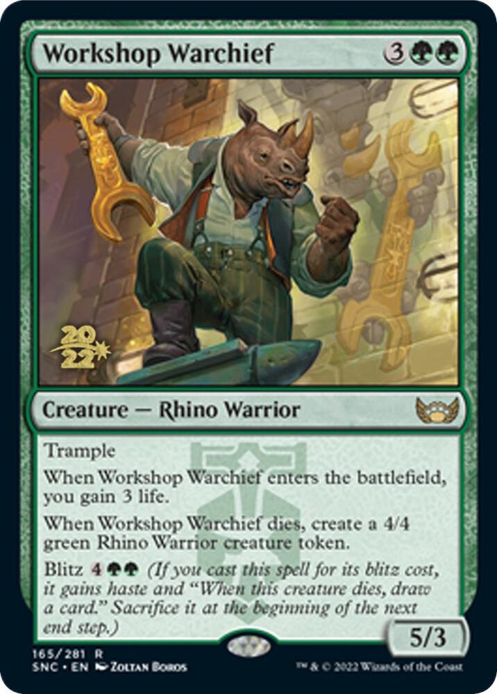Workshop Warchief [Prerelease Cards] 165