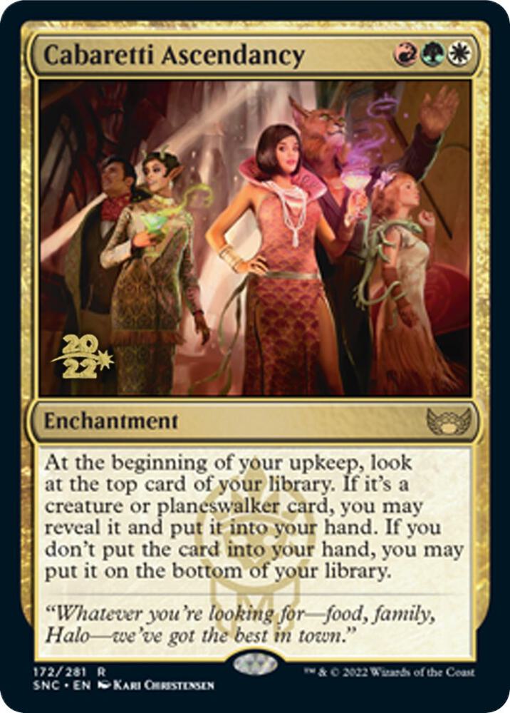 Cabaretti Ascendancy [Prerelease Cards] 172