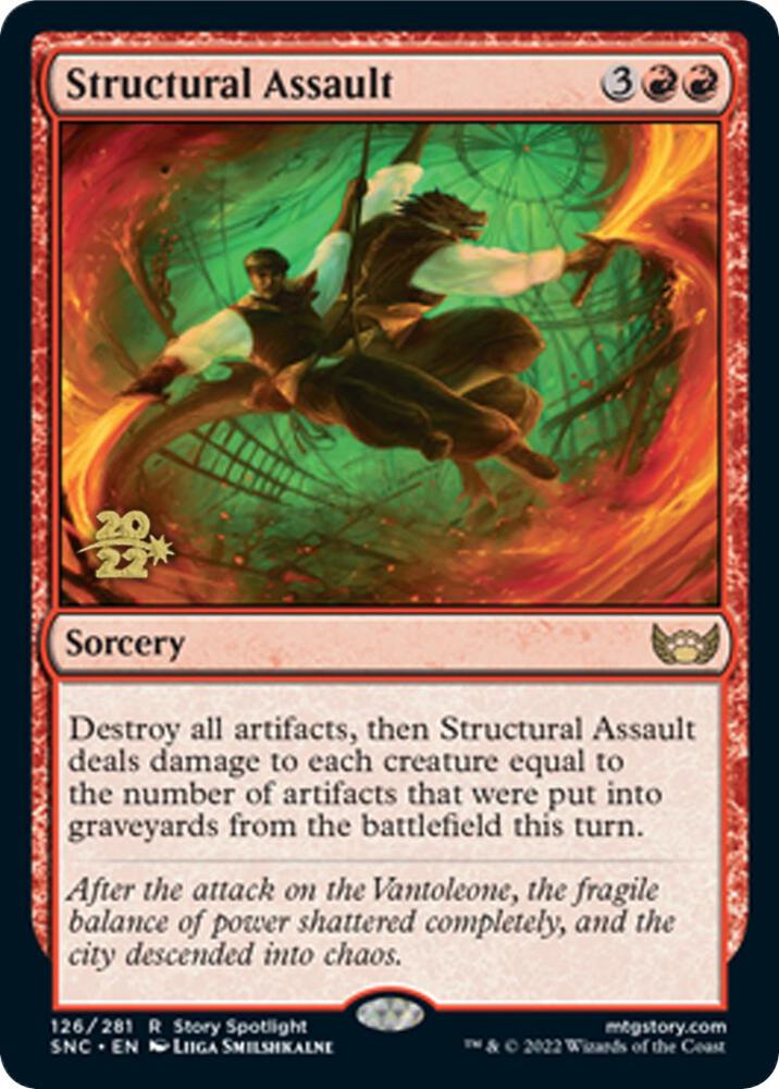 Structural Assault [Prerelease Cards] 126