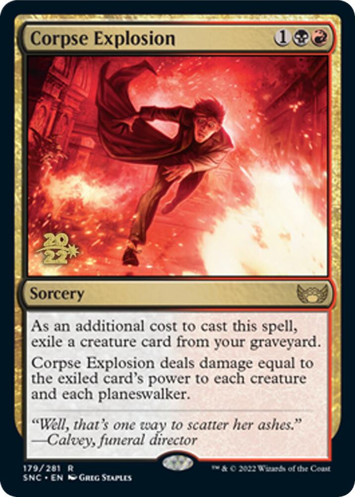 Corpse Explosion [Prerelease Cards] 179