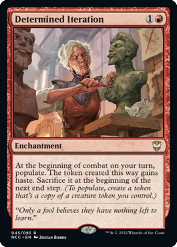 Determined Iteration [Commander: Streets of New Capenna] 45