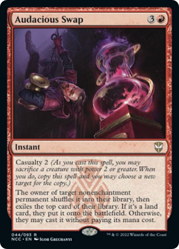 Audacious Swap [Commander: Streets of New Capenna] 44