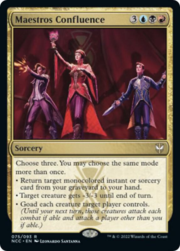 Maestros Confluence [Commander: Streets of New Capenna] 75
