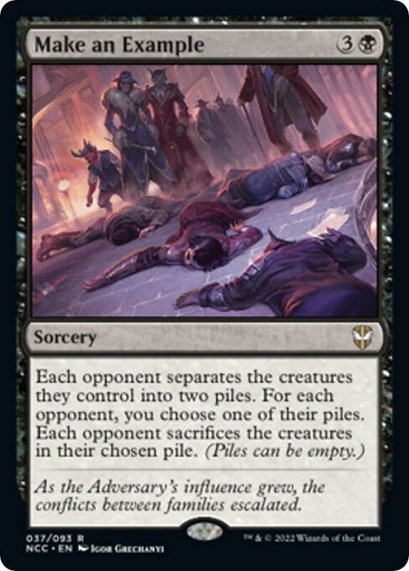 Make an Example [Commander: Streets of New Capenna] 37