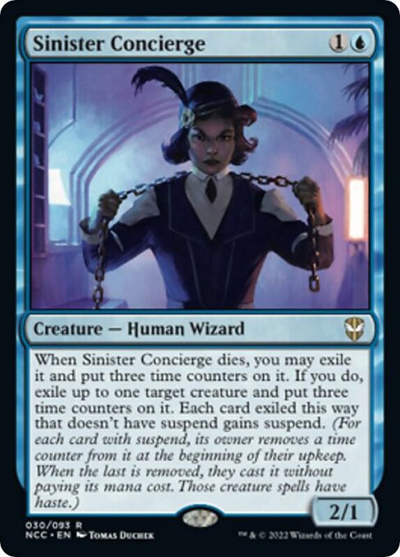 Sinister Concierge [Commander: Streets of New Capenna] 30