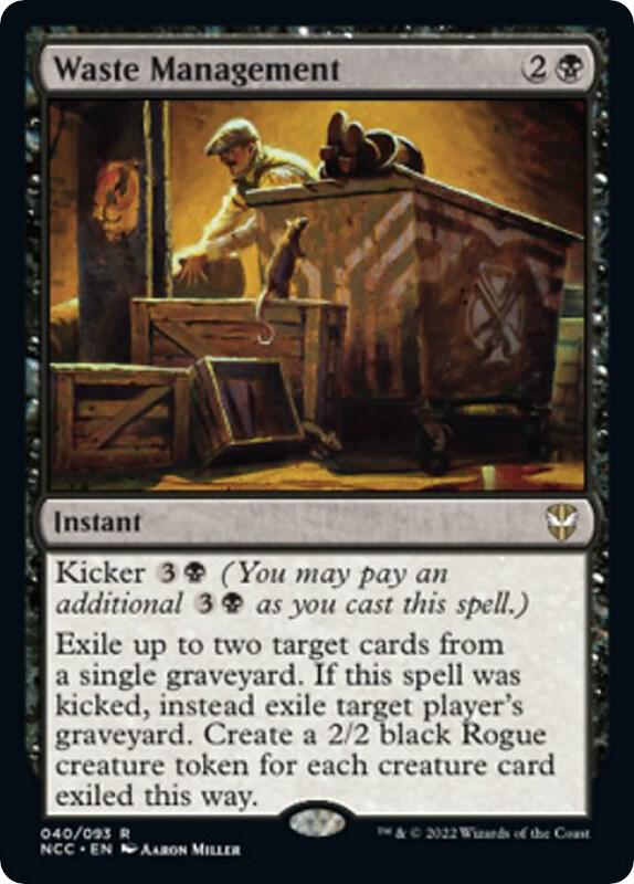 Waste Management [Commander: Streets of New Capenna] 40