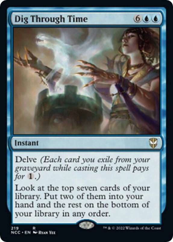 Dig Through Time [Commander: Streets of New Capenna] 219