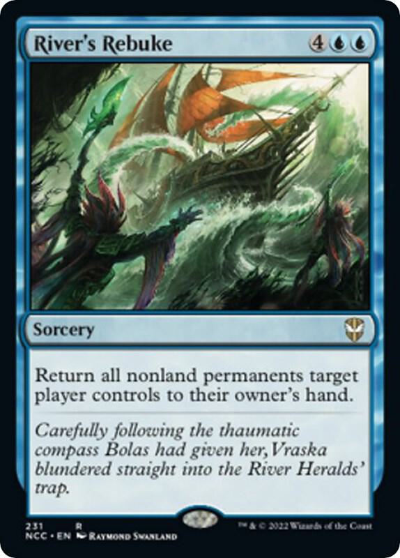 River's Rebuke [Commander: Streets of New Capenna] 231