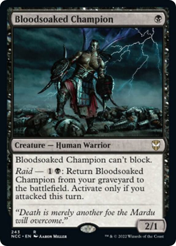 Bloodsoaked Champion [Commander: Streets of New Capenna] 243