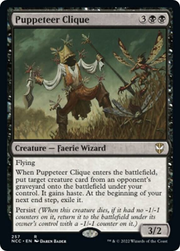 Puppeteer Clique [Commander: Streets of New Capenna] 257
